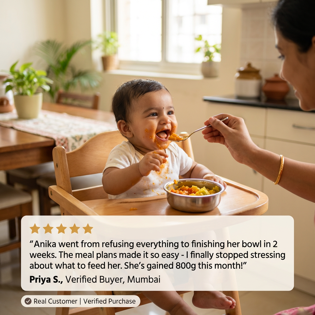 Healthy Bites | 150 Nutritious Recipes + Daily Meal Plan for 6-12 Month Baby